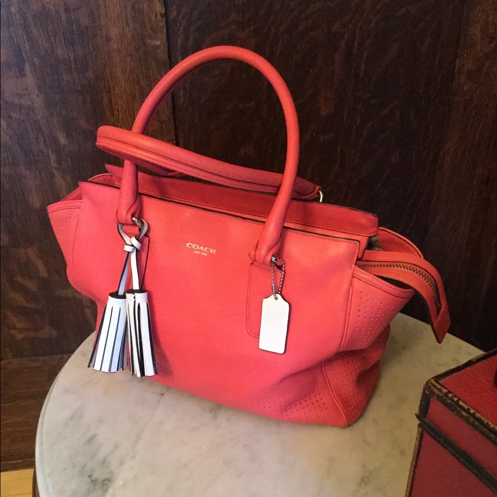 Coach legacy Candace Carryall, 22390, Watermelon